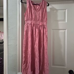 Old Navy Pink Sleeveless Maxi Dress
